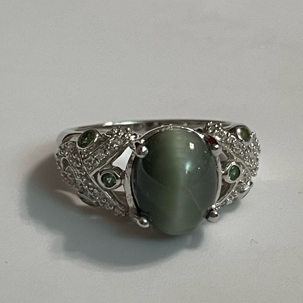 Green stone ring - Picture 3 of 3